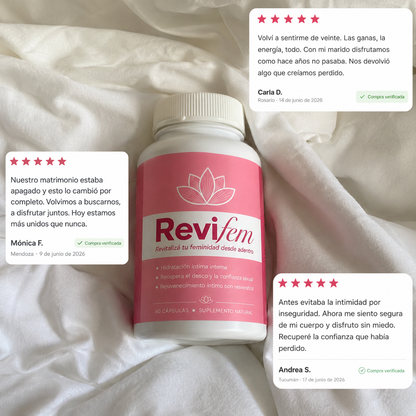 ReviFem Humedad íntima, Deseo & Renovación celular